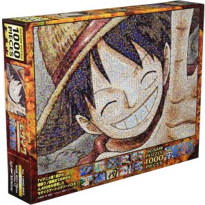 Los mejores puzzles de One Piece - Puzzle de mosaico de Luffy de 1000 piezas de Ensky 2