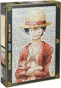 Los mejores puzzles de One Piece - Puzzle de mosaico de Luffy de 1000 piezas de Ensky
