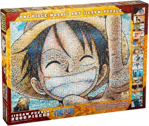 Los mejores puzzles de One Piece - Puzzle de mosaico de Luffy de 2000 piezas