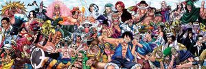 Los mejores puzzles de One Piece - Puzzle de panorama de personajes de One Piece de 950