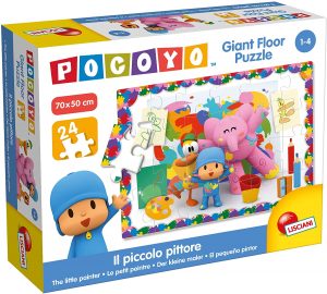 Los mejores puzzles de Pocoyo - Puzzle de Pocoyo de suelo de 24 piezas de Lisciani