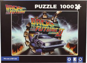 Los mejores puzzles de Regreso al Futuro - Puzzle de Delorean de Back to The Future 2 de 1000 piezas de SD Toys