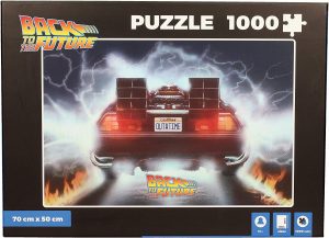 Los mejores puzzles de Regreso al Futuro - Puzzle de Delorean de Back to The Future de 1000 piezas de SD Toys