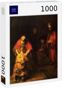 Los mejores puzzles de Rembrandt - Puzzle de Retorno del Hijo perdido de Rembrandt de 1000 piezas de Lais