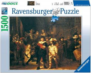 Los mejores puzzles de Rembrandt - Puzzle de Ronda de noche de Rembrandt de 1500 piezas de Ravensburger