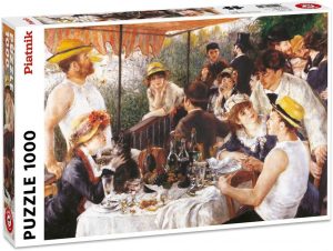 Los mejores puzzles de Renoir - Puzzle de Almuerzo de remeros de Renoir de 1000 piezas de Piatnik