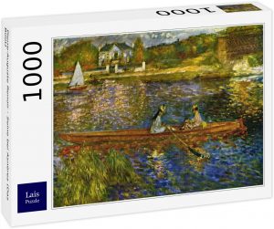 Los mejores puzzles de Renoir - Puzzle de Sena Cerca de Asnères de Renoir de 1000 piezas de Lais
