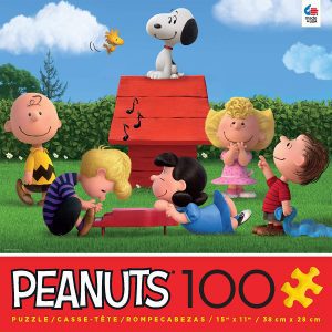 Los mejores puzzles de Snoopy de Peanuts - Puzzle de Snoopy clásico de 100 piezas de Ceaco