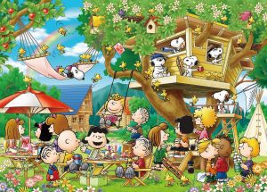 Los mejores puzzles de Snoopy de Peanuts - Puzzle de casa del árbol de Snoopy de 3000 piezas de Epoch