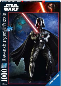 Los mejores puzzles de Star Wars - Puzzle de Star Wars de Darth Vader de 1000 piezas de Ravensburger - Personajes del Universo de Star Wars