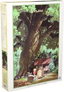 Los mejores puzzles de Studio Ghibli del viaje de Chihiro - Totoro - Puzzle de Mi vecino Totoro de árbol de alcanfor de 1000 piezas