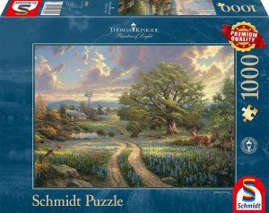 Los mejores puzzles de Thomas Kinkade - Puzzle de sendero de Thomas Kinkade de Schmidt