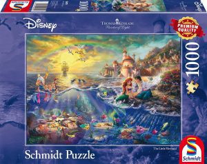 Los mejores puzzles de Thomas Kinkade de Disney - Puzzle de la Sirenita de Thomas Kinkade de Schmidt de Disney