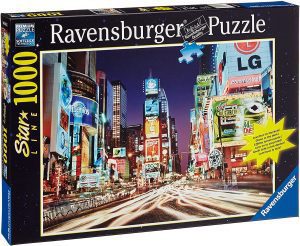 Los mejores puzzles de Times Square - Puzzle de TImes Square de Star Line en Nueva York de 1000 piezas de Ravensburger