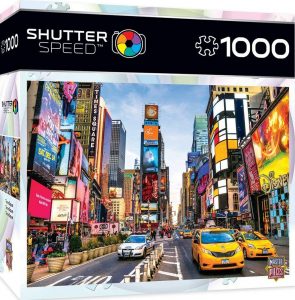 Los mejores puzzles de Times Square - Puzzle de Times Square en Nueva York de 1000 piezas de Master Pieces