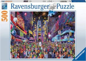 Los mejores puzzles de Times Square - Puzzle de Times Square en Nueva York de Fin de Año de 500 piezas de Ravensburger