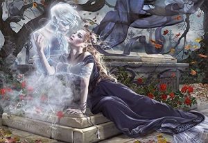 Los mejores puzzles de Victoria Francés - Puzzle de Novia de Negro de Victoria Francés de 1000 piezas de Educa