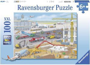 Los mejores puzzles de aviones - Puzzle de aeropuerto de 100 piezas de Ravensburger