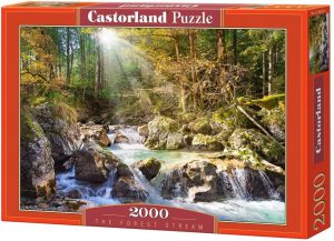 Los mejores puzzles de bosques - Forest - Puzzle de bosque con agua de 2000 piezas de Castorland