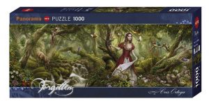 Los mejores puzzles de bosques - Forest - Puzzle de bosque encantado panorama de 1000 piezas de Heye