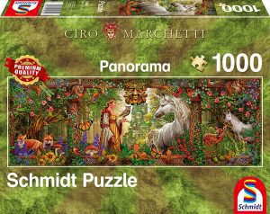 Los mejores puzzles de bosques - Forest - Puzzle de bosque mágico de 1000 piezas de Schmidt