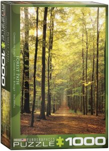 Los mejores puzzles de bosques - Forest - Puzzle de camino en el bosque de 1000 piezas de Eurographics