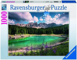 Los mejores puzzles de bosques - Forest - Puzzle de lago en el bosque de 1000 piezas de Ravensburger