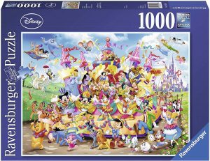 Los mejores puzzles de castillo de Disney - Puzzle de Carnaval de Disneyland de 1000 piezas de Ravensburger