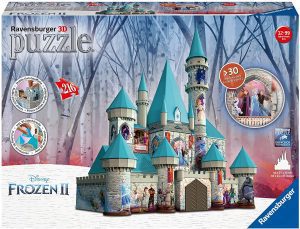 Los mejores puzzles de castillos - Puzzle de castillo de Disney de Frozen en 3D de Ravensburger de 216 piezas