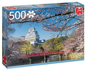 Los mejores puzzles de castillos - Puzzle de castillo de Himeji en JapÃ³n de 500 piezas de Jumbo