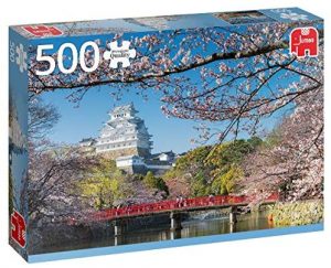 Los mejores puzzles de castillos - Puzzle de castillo de Himeji en Japón de 500 piezas de Jumbo