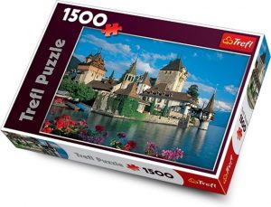 Los mejores puzzles de castillos - Puzzle de castillo de Oberhofen de 1500 piezas de Trefl