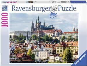 Los mejores puzzles de castillos - Puzzle de castillo de Praga de 1000 piezas de Ravensburger