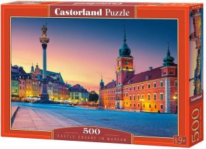 Los mejores puzzles de castillos - Puzzle de castillo de Varsovia de 500 piezas de Castorland
