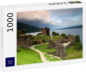 Los mejores puzzles de castillos - Puzzle de castillo de lago Ness de 1000 piezas de Lais