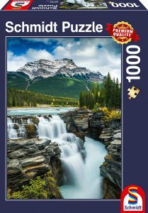 Los mejores puzzles de cataratas y cascadas - Puzzle de las cascada de Canada de 1000 piezas de Schmidt