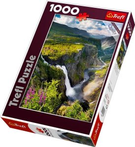 Los mejores puzzles de cataratas y cascadas - Puzzle de las cascada de Voringsfossen de 1000 piezas de Schmidt