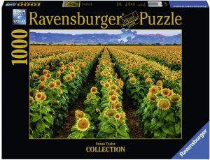 Los mejores puzzles de flores - Puzzle de paisaje de girasoles de 1000 piezas de Ravensburger