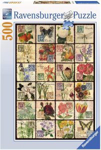 Los mejores puzzles de flores - Puzzle de tipos de flores de 500 piezas de Ravensburger