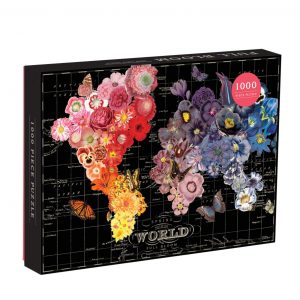Los mejores puzzles de flores - Puzzle del mundo con flores de 1000 piezas de Wendy Bloom