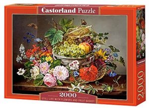 Los mejores puzzles de frutas - Puzzle de frutas y verduras de 2000 piezas de Castorland