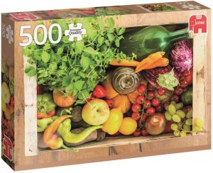Los mejores puzzles de frutas - Puzzle de frutas y verduras de 500 piezas de Jumbo