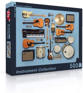 Los mejores puzzles de instrumentos musicales - Puzzle de instrumentos musicales de 500 piezas de NYPC