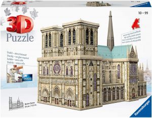 Los mejores puzzles de la Catedral de Notre Dame - Puzzle de Notre Dame en 3D de Ravensburger de 324 piezas