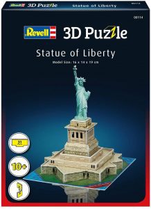 Los mejores puzzles de la Estatua de la Libertad - Puzzle de la Estatua de la Libertad en 3D de 31 piezas de Revell