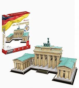 Los mejores puzzles de la puerta de Brandeburgo en Berlín - La puerta de Brandemburgo en 3D - Puzzle de la puerta de Brandeburgo en 3D de 150 piezas de CubicFun