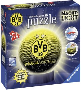 Los mejores puzzles de lámparas nocturnas en 3D de Ravensburger - Puzzle de lámpara nocturna del Borussia de Dormuntd de 72 piezas de Ravensburger