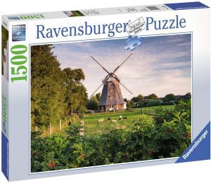 Los mejores puzzles de molinos - Puzzle de molino de viento de 1500 piezas de Ravensburger