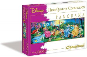 Los mejores puzzles de princesas de Disney - Puzzle de Panorama de princesas de Disney de 1000 piezas de Clementoni 2