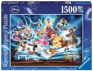 Los mejores puzzles de princesas de Disney - Puzzle de princesas Disney de 1500 piezas de Ravensburger - Dinsey Princess